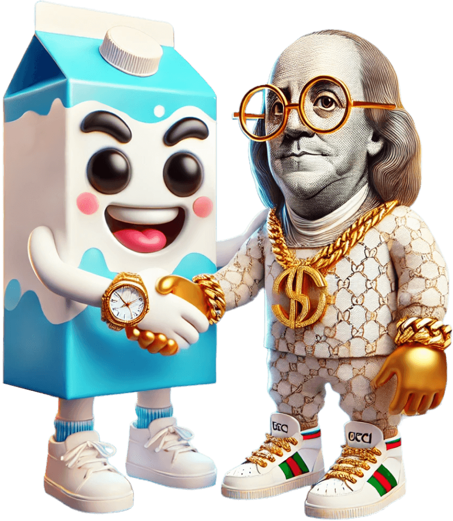Milk with Benjamin